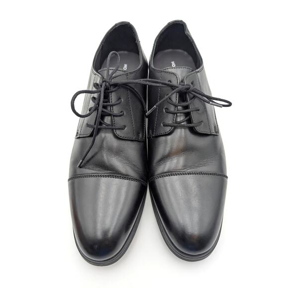 Nordstrom Elliott Cap Toe Lace-Up Derby Shoes Men's Black Size 12M EU45 - Picture 9 of 11